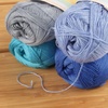 image:imageJubileeYarn Delightfully Fine Yarn  50gSkein Lace Bamboo Rayon  Shades of Blue  4 SkeinsShades of Blue