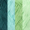 image:imageJubileeYarn Delightfully Fine Yarn  50gSkein Lace Bamboo Rayon  Shades of Blue  4 SkeinsShades of Green