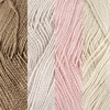 image:imageJubileeYarn Delightfully Fine Yarn  50gSkein Lace Bamboo Rayon  Shades of Blue  4 SkeinsShades of Neutral