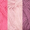 image:imageJubileeYarn Delightfully Fine Yarn  50gSkein Lace Bamboo Rayon  Shades of Blue  4 SkeinsShades of Pink