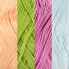 image:imageJubileeYarn Delightfully Fine Yarn  50gSkein Lace Bamboo Rayon  Shades of Blue  4 SkeinsShades of Tropical Colors