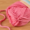 image:imageJubileeYarn Delightfully Plump Yarn  100gSkein Super Chunky Bamboo Rayon  Pink Dust  2 Skeins03 Watermelon