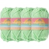 image:imageJubileeYarn Delightfully Plump Yarn  100gSkein Super Chunky Bamboo Rayon  Pink Dust  2 Skeins05 Minty Mint