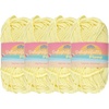 image:imageJubileeYarn Delightfully Plump Yarn  100gSkein Super Chunky Bamboo Rayon  Pink Dust  2 Skeins14 Pastel Yellow