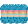 image:imageJubileeYarn Delightfully Plump Yarn  100gSkein Super Chunky Bamboo Rayon  Pink Dust  2 Skeins16 Aqua Blue Sea