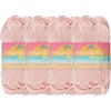 image:imageJubileeYarn Delightfully Plump Yarn  100gSkein Super Chunky Bamboo Rayon  Pink Dust  2 Skeins18 Peach