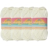 image:imageJubileeYarn Delightfully Plump Yarn  100gSkein Super Chunky Bamboo Rayon  Pink Dust  2 Skeins19 Snow White