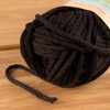 image:imageJubileeYarn Delightfully Plump Yarn  100gSkein Super Chunky Bamboo Rayon  Pink Dust  2 Skeins211 Midnight Black