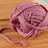 image:imageJubileeYarn Delightfully Plump Yarn  100gSkein Super Chunky Bamboo Rayon  Pink Dust  2 Skeins217 Cotton Candy