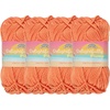 image:imageJubileeYarn Delightfully Plump Yarn  100gSkein Super Chunky Bamboo Rayon  Pink Dust  2 Skeins26 Orange Juice