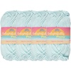 image:imageJubileeYarn Delightfully Plump Yarn  100gSkein Super Chunky Bamboo Rayon  Pink Dust  2 Skeins29 Light Blue