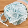 image:imageJubileeYarn Delightfully Plump Yarn  100gSkein Super Chunky Bamboo Rayon  Pink Dust  2 Skeins29 Light Blue