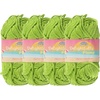 image:imageJubileeYarn Delightfully Plump Yarn  100gSkein Super Chunky Bamboo Rayon  Pink Dust  2 Skeins32 Kiwi