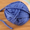 image:imageJubileeYarn Delightfully Plump Yarn  100gSkein Super Chunky Bamboo Rayon  Pink Dust  2 Skeins3208 Dynasty Blue