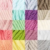 image:imageJubileeYarn Delightfully Plump Yarn  100gSkein Super Chunky Bamboo Rayon  Shades of Purple  4 SkeinsLight Colors