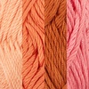 image:imageJubileeYarn Delightfully Plump Yarn  100gSkein Super Chunky Bamboo Rayon  Shades of Purple  4 SkeinsShades of Orange