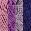 image:imageJubileeYarn Delightfully Plump Yarn  100gSkein Super Chunky Bamboo Rayon  Shades of Purple  4 SkeinsShades of Purple