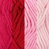 image:imageJubileeYarn Delightfully Plump Yarn  100gSkein Super Chunky Bamboo Rayon  Shades of Purple  4 SkeinsShades of Red