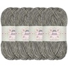 image:imageJubileeYarn Divine Treasures Yarn  50gSkein Fine Cotton Acrylic Blend  Crystal Skull  2 Skeins03 Helm of Darkness