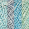 image:imageJubileeYarn Divine Treasures Yarn  50gSkein Fine Cotton Acrylic Blend  Crystal Skull  2 SkeinsShades of Blue