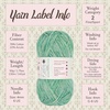 image:imageJubileeYarn Divine Treasures Yarn  50gSkein Fine Cotton Acrylic Blend  Crystal Skull  2 SkeinsShades of Blue