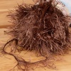 image:imageJubileeYarn Feather Whimsy Eyelash Yarn  50gSkein Fine Polyester Fur  Dark Purple  6 Skeins05 Brown