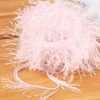 image:imageJubileeYarn Feather Whimsy Eyelash Yarn  50gSkein Fine Polyester Fur  Dark Purple  6 Skeins07 Baby Pink