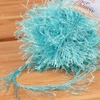 image:imageJubileeYarn Feather Whimsy Eyelash Yarn  50gSkein Fine Polyester Fur  Dark Purple  6 Skeins12 Turquoise