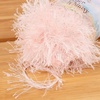image:imageJubileeYarn Feather Whimsy Eyelash Yarn  50gSkein Fine Polyester Fur  Dark Purple  6 Skeins24 Pink