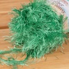 image:imageJubileeYarn Feather Whimsy Eyelash Yarn  50gSkein Fine Polyester Fur  Dark Purple  6 Skeins27 Shamrock Green