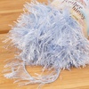 image:imageJubileeYarn Feather Whimsy Eyelash Yarn  50gSkein Fine Polyester Fur  Dark Purple  6 Skeins37 Sky Blue