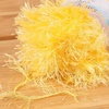 image:imageJubileeYarn Feather Whimsy Eyelash Yarn  50gSkein Fine Polyester Fur  Dark Purple  6 Skeins38 Lemon