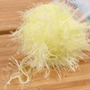 image:imageJubileeYarn Feather Whimsy Eyelash Yarn  50gSkein Fine Polyester Fur  Dark Purple  6 Skeins49 Bright Yellow