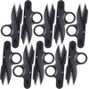image:imageJubileeYarn Finger SnugSnip Trimmer  Black  12 UnitsCraftsmans Snips  Black