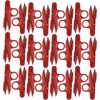 image:imageJubileeYarn Finger SnugSnip Trimmer  Black  12 UnitsCraftsmans Snips  Red