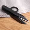 image:imageJubileeYarn Finger SnugSnip Trimmer  Black  12 UnitsCraftsmans Snips  Red