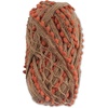 image:imageJubileeYarn Fishnet Pom Pom Yarn  100gSkein  Sandstone  3 Skeins06 Red Accent