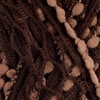 image:imageJubileeYarn Fishnet Pom Pom Yarn  100gSkein  Sandstone  3 Skeins13 Chocolate