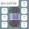 image:imageJubileeYarn Fishnet Pom Pom Yarn  100gSkein  Sandstone  3 Skeins17 Milkweed