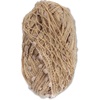 image:imageJubileeYarn Fishnet Pom Pom Yarn  100gSkein  Sandstone  3 Skeins25 Sand
