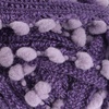 image:imageJubileeYarn Fishnet Pom Pom Yarn  50g Mini Bonbons  White  6 SkeinsPlum