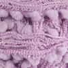 image:imageJubileeYarn Fishnet Pom Pom Yarn  50g Mini Bonbons  White  6 SkeinsPurple