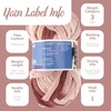 image:imageJubileeYarn Fishnet Wide Loop Yarn  150gSkein  Strawberry  2 Skeins91 Strawberry