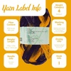 image:imageJubileeYarn Fishnet Yarn wSilver Lining  100gskein  Black  3 Skeins