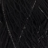 image:imageJubileeYarn Fishnet Yarn wSilver Lining  100gskein  Black  3 Skeins