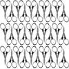 image:imageJubileeYarn Folding Scissors TSA Compliant and Portable Compact Safe Travel Scissors Stainless Steel Retractable  4 UnitsBlack
