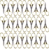image:imageJubileeYarn Folding Scissors TSA Compliant and Portable Compact Safe Travel Scissors Stainless Steel Retractable  4 UnitsGold