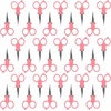 image:imageJubileeYarn Folding Scissors TSA Compliant and Portable Compact Safe Travel Scissors Stainless Steel Retractable  4 UnitsPerfect Pink