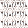 image:imageJubileeYarn Folding Scissors TSA Compliant and Portable Compact Safe Travel Scissors Stainless Steel Retractable  4 UnitsPink