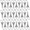 image:imageJubileeYarn Folding Scissors TSA Compliant and Portable Compact Safe Travel Scissors Stainless Steel Retractable  4 UnitsSilver